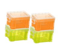 Veemoon 4pièces Porte-fiches Et Bac De Rangement Réutilisable Boîte De Rangement De Bureau Pour Articles Divers Et Petits Objets