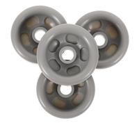 Veemoon 4pièces Poulie Pour Sèche-linge Roues De Support De Rechange Pour Appareils Électroménagers