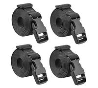 Veemoon 4pièces Sangles De Bagages Réglables pour Extérieur avec Boucle Maintiennent Valise Fermée De Défaillance des Fermetures Éclair