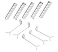 Veemoon 5 Ensembles Heart Nail Magnets Kit With Cylindrical And Y-shaped Magnetic Wands For Cat Eye Gel Polish Portable And Versatile Nail Art Tool