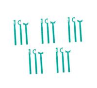 Veemoon 5 Ensembles Outil De Rééducation Pointe Langue Kit Exercices Musculaires Orales Pour Garçon Fille Lateralisation Et Elevation Aide Portable Vert 3 Pièces * 5