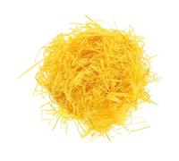 Veemoon 5 Papier Déchiqueté Jaune Remplissage Cadeau Raffia Frisure pour Boîtes Anniversaires Mariages Décoration