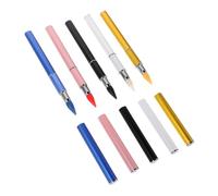 Veemoon 5 Pièces Nail Art Dotting Pen Set Dual-ended Rhinestone Picker And Wax Pencil Precise Nail Design Brush For Salon And Home Manicure DIY
