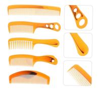 Veemoon 5 pièces Peignes Coiffure Massage Plastique Oxford Antistatiques Démêlants pour Cheveux Bouclés et Mouillés Coiffage sans Casse