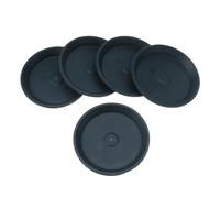 Veemoon 5 Pièces Plant Pot Saucers Round Thickened Water Drip Trays for Indoor Outdoor Garden Potted Plants