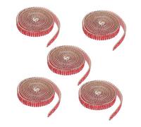 Veemoon 5 pièces Ruban Strass Autocollant Bande Décorative Auto Adhésive Strass Brillant Ruban Flexible Haute Adhérence pour Bricolage Décoration Vêtement Téléphone Fête