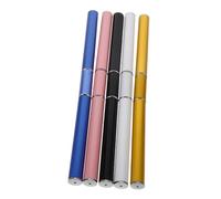 Veemoon 5 Pièces Stylo à Cristaux Double Pointe pour Ongles Crayon de Cire Prise Stable Pinceau de Peinture Artistique pour Manucure DIY Accessoires de Décoration Nail Art Multifonctions