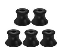 Veemoon 5 Pièces Support de Fourchette pour Yoga en Caoutchouc Antidérapant, Accessoire Portable pour Contemplation et Thérapie Sonore Base Stable et Design