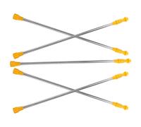 Veemoon 5 pièces Tige Pulvérisateur Rechargeable Acier Inoxydable Barre Télescopique Extensible pour Arrosage Jardin et Irrigation Agricole Accessoire et Pratique