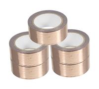 Veemoon 5 Rouleaux Lot Masking Tape Métallisé Autocollant pour Décoration DIY Rubans Adhésifs Décoratifs à Paillettes Dorées pour Scrapbooking et