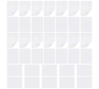 Veemoon 50 Feuilles Accessoires de Broderie Diamant Papiers Protecteurs Blancs Non Adhérents Feuilles en Papier pour Tableaux Diamant Lors de Dessin