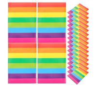 Veemoon 50 feuilles d'étiquettes rectangulaires inscriptibles, 20 | Étiquettes autocollantes pour l'organisation, les dossiers, les boîtes de rangement, les déménagements, les vide-greniers