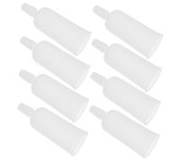 Veemoon 50 Pièces Bouteilles Transparentes avec Têtes Embout Entonnoir et Couvercles Compteurs pour Huiles Essentielles Produits de Laboratoire et Projets DIY