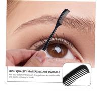 Veemoon 50 pièces Mini Brosse à Sourcils Portable Pinceau à Sourcils Multifonction à Embout Unique Outil Pratique pour Maquillage Naturel et Coiffage Rapide