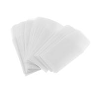 Veemoon 50 Pièces Mini Pochettes Papier Transparentes pour Bijoux Photos Timbres Cartes et Petites Rangement Pratique pour Étiquettes et Souvenirs