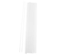 Veemoon 50 Pièces Tubes Ronds Plastique pour DIY de Matériaux de Modélisation Architecturale Tubes Creux pour Projets Créatifs Tables de Sable