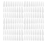 Veemoon 500 Pièces de Faux Ongles Résistants en Abs pour Nail Art, Patchs Amovibles Décoratifs Adaptés aux Soins des Ongles à Domicile en Salon Professionnel