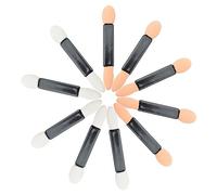 Veemoon 50pièces Lot De Applicateurs De Fard à Paupières Éponge Latex Adhérente Mousse Épaisse Pour Maquillage Des Yeux Adaptés Aux Débutants Et Professionnels Usage Quotidien