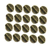 Veemoon 50pièces Pendentifs Alliage Forme Labyrinthe Charms Pour Création Bijoux Bracelet Boucles Oreilles Style Bronze