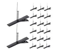 Veemoon 50pièces Pins à Cheveux Forme De Bec De Canard à Ressort Lot De Accessoires De Coiffure Diy Fournitures Pour Fabrication Artisanale Pinces à Cheveux Simples