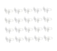 Veemoon 50pièces Présentoir Transparent Pour Vernis à Ongles Support Affichage Anneaux Pour Manucure Et Nail Art Pour Entraînement Boutique Et Photo Stylisme