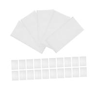 Veemoon 50pièces Serviettes De Table Jetables Blanches Pour Invités Cuisine Salle De Bain Mariages Dîners Événements Essuie-mains