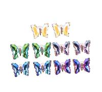 Veemoon 5paires Boucles Oreilles Colorées Accessoires Élégants Pour Femmes Et Filles