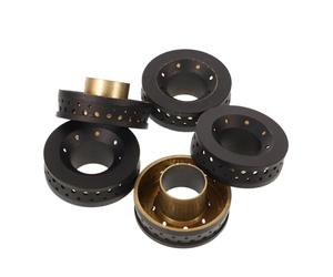 Veemoon 5pièces Petit Chapeau De Brûleur De Cuisinière Cuivre Distributeur Pour Petits Brûleurs Couvercle De Cuisinière à Gaz Noyau Central Pour Protection Et Cuisson