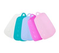 Veemoon 5pièces Protège Brosse Dents Portable Silicone Lot de Capuchons De Voyage Protection Anti-poussière Et Déformation Multi-Couleurs pour Brosse à Dents Manuelle Et Électrique Réutili