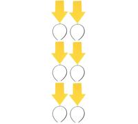 Veemoon 6 Pcs Bandeau Flèche Cerceaux De Cheveux Drôles Bandeau De Fête Créatif Universel D'halloween De Carnaval Décoration De Tête Pour Festival Fournitures