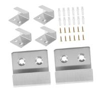 Veemoon 6 Pièces crochet de tuile supports muraux pour accrocher porte-carreaux crochets d'affichage crochets miroir cintre de tuiles muraux crochet en céramique Acier inoxydable