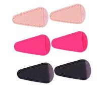 Veemoon 6 pièces Housse de Protection pour Ciseaux PU Lot de Noir Beige Protection pour Outils de Beauté Manucure Évitez Blessures pour Prolongez la Durée de Vie de Vos Ciseaux