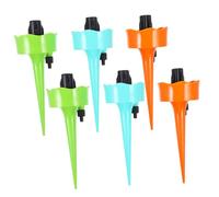 Veemoon 6 pièces Kit Goutteurs Automatiques Arrosage pour Plantes Piquets Auto-Irrigation Réglables pour Pots Jardins et Plantes Suspension et Pratique