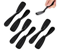 Veemoon 6 Pièces Pinceaux de Teinture pour Cheveux Salon Peigne à Dents Larges pour Sectionner et Estomper Applicateurs Réutilisables pour Coloration Mèches et Décoloration DIY