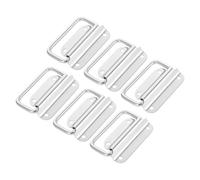Veemoon 6 Pièces Poignée de Boîte à Outils Robuste Pliable | Conçue pour Techniciens et Personnel D'entrepôt, Montage en Surface, Espacement Trous 4,4cm ou 5,9cm