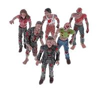 Veemoon 6 Pièces Poupées Zombies pour Garçons Chiffres Potes Poupées Mortes Ambulantes Jouets Zombies Figurines pour Garçons Poupée Bâclée Maquette Mobile Les Morts Ambulants Enfant