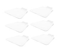 Veemoon 6 Pièces Protection Oculaire pour Meuleuse Dangle Écrans Transparants Débris Couvre Oeil de Banc Facile à Installer Accessoires de Sécurité pour Outils Électriques