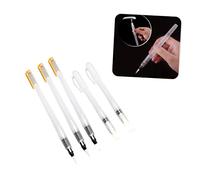 Veemoon 6 pièces Set de Pinceaux à Eau Rechargeables pour Peinture Aquarelle Crayons Solubles Pinceaux pour Lignes Délicates et Étalement des Couleurs Facile à Nettoyer Couleur Aléatoire