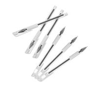 Veemoon 6 Pièces Stylo Marqueur Maquillage pour Sourcils et Peau Stylo Précision Éclaboussures Portable pour Retouches Mariages et Scène