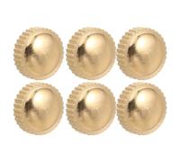 Veemoon 6 Pièces Vis Moletées en Laiton pour Support de Clarinette et Support de Téléphone, Adaptées aux Gig Bags, Fixation Sécurisée pour Musiciens