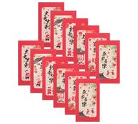 Veemoon 60 Pièces Enveloppes du festival du printemps enveloppes de remplissage d'argent