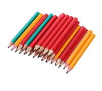 Veemoon 60 pièces Lot de Crayons Courts pour Garçon Fille Crayons Art et Dessin Compacts Adaptés Aux Tout Petits et Maternelle Fournitures Scolaires pour Élèves Couleur Couleur Aléatoire