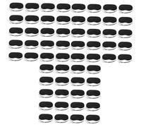 Veemoon 60 Pièces Masque de Sommeil Doux et Souple avec Bande Élastique Lot de Cache Yeux Portable pour Voyage et Détente Protège Efficacement la Lumière Unisexe