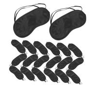 Veemoon 60 Pièces Masques de Nuit Lot de Cache Yeux Confortables Polyester Soie Synthétique Occultant et Souple pour Sommeil Réparateur Adaptés Maison et Aux Voyages