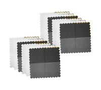 Veemoon 60 Pièces Serviettes Noires et Blanches pour Fête Serviettes Jetables Décoratives à Bordure Dorée Absorbantes et Résistantes pour Anniversaire Mariage et Shower