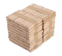 Veemoon 600 Bâtonnets en Bois Naturel Mini 65X10 MM Bords Droits - Matériel de Bricolage Polyvalent pour Arts Plastiques Loisirs Créatifs et Activités Scolaires Bâtonnets pour Mélanger
