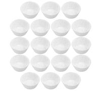 Veemoon 600 Caissettes à Cupcakes Blanches en Papier Résistant à la Graisse Format Standard 30 MM Moules à Muffins pour Cuisson au Four pour Fêtes Mariages et Anniversaires