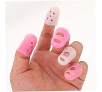 Veemoon 64 Pièces Silicone Guitar Finger Protectors Non Slip Flexible Finger Caps For Beginners Accurate String Pressing And Relief For Electric Guitar Ukulele And String Instruments