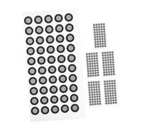 Veemoon 6feuilles Marquage Réfléchissants pour Scanner Points de Repère Autocollants de Référence Positionnement Précis pour Numérisation