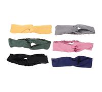 Veemoon 6pièces Bandeau Pour Cheveux Femme Bandeau De Sport Élastique Set Pour Yoga Et Fitness